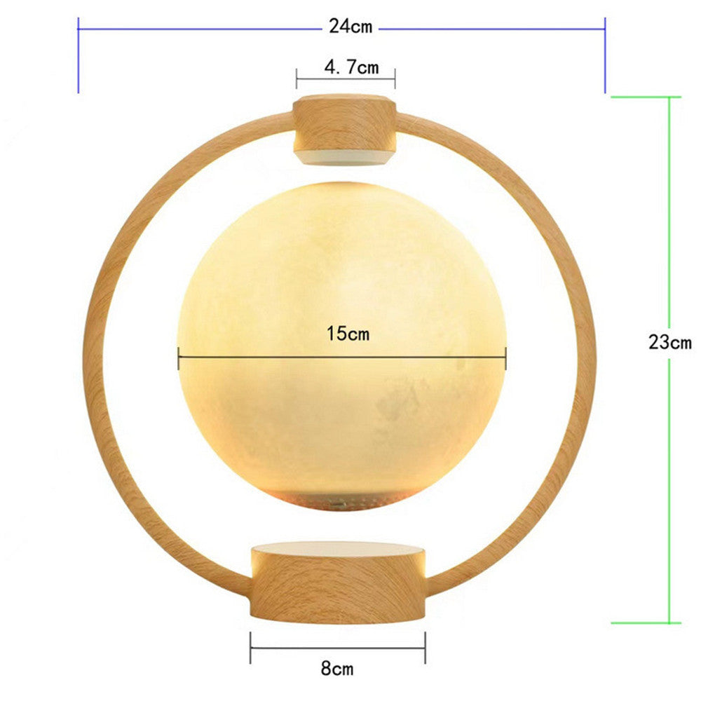 Maglev Moon Lamp | Bluetooth 3D Floating Light & Speaker