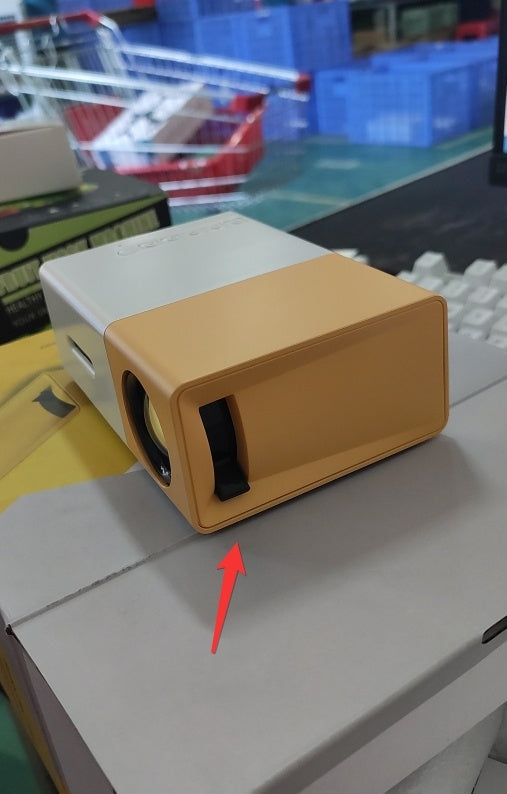 Aurivva Mini HD Portable Projector | 3D LED Home Cinema