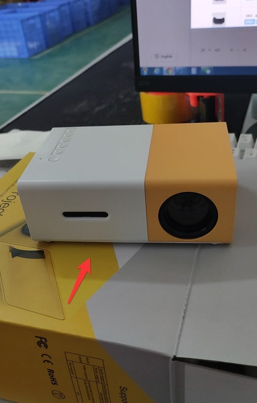 Aurivva Mini HD Portable Projector | 3D LED Home Cinema