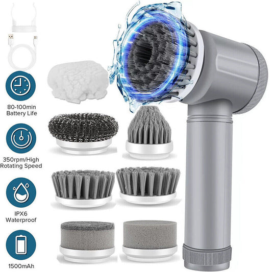 Aurivva Spin Scrub Cleaner | Rechargeable Cordless Cleaning Brush