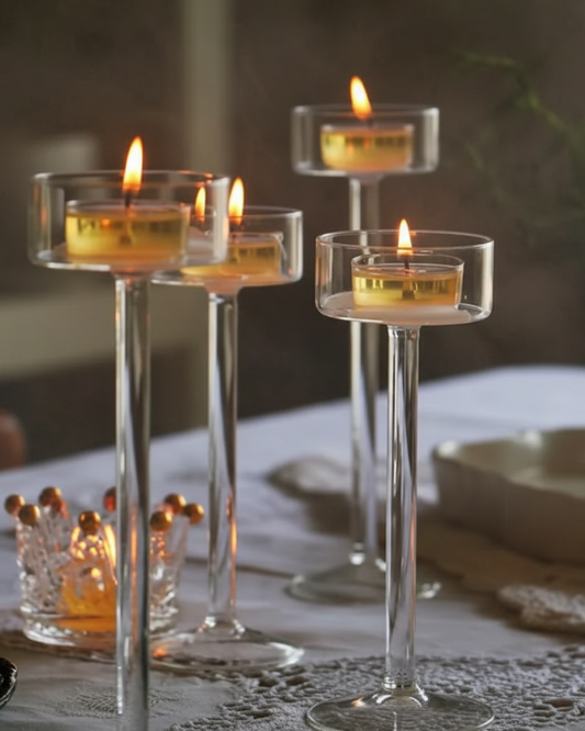 Aurivva Candlelight – Luma Glass Holders