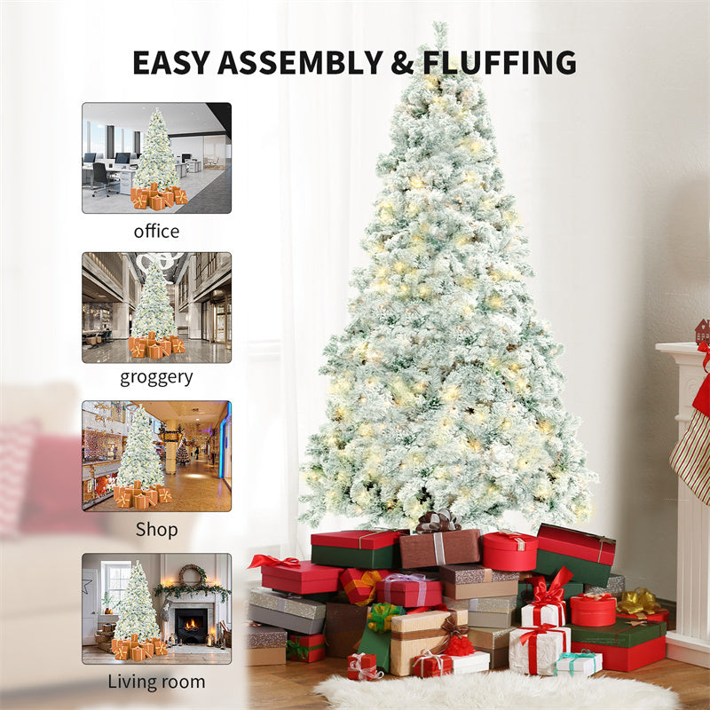 Artificial Snow Christmas Tree | PVC Holiday Decoration Tree