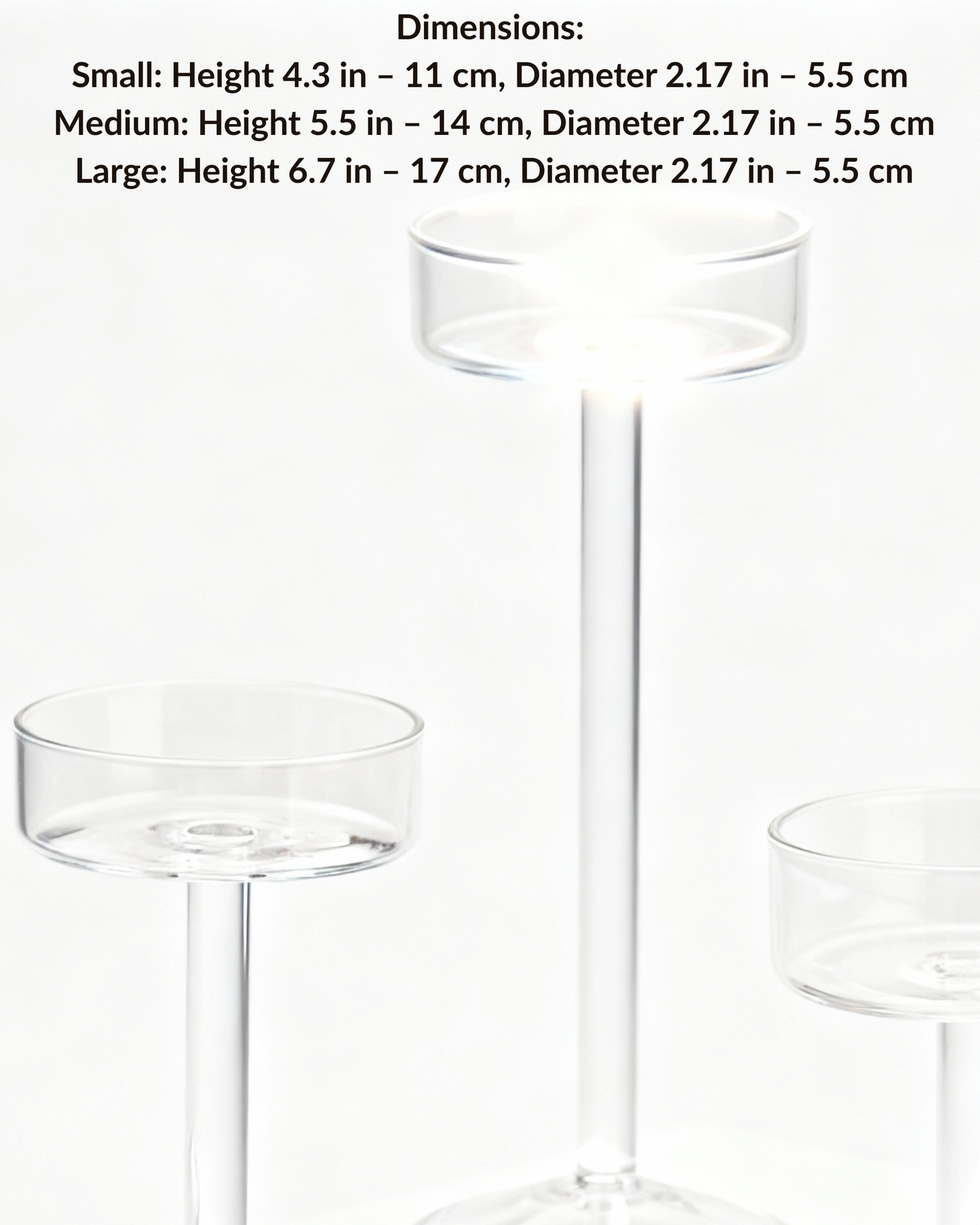 Aurivva Candlelight – Luma Glass Holders