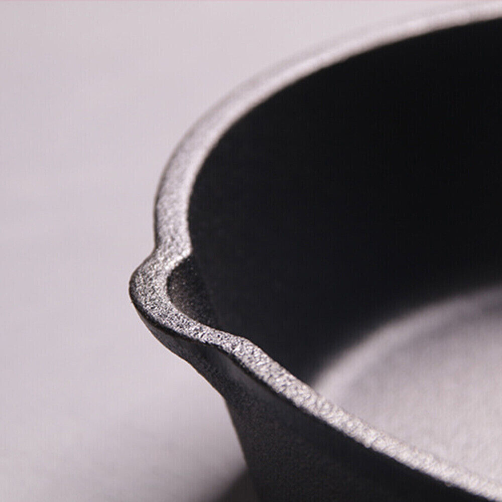 Aurivva Cast Iron Pan Set | Non-Stick Pre-Seasoned Skillets (Set of 3)