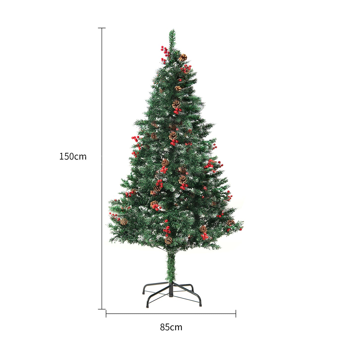Artificial Snow Christmas Tree | PVC Holiday Decoration Tree