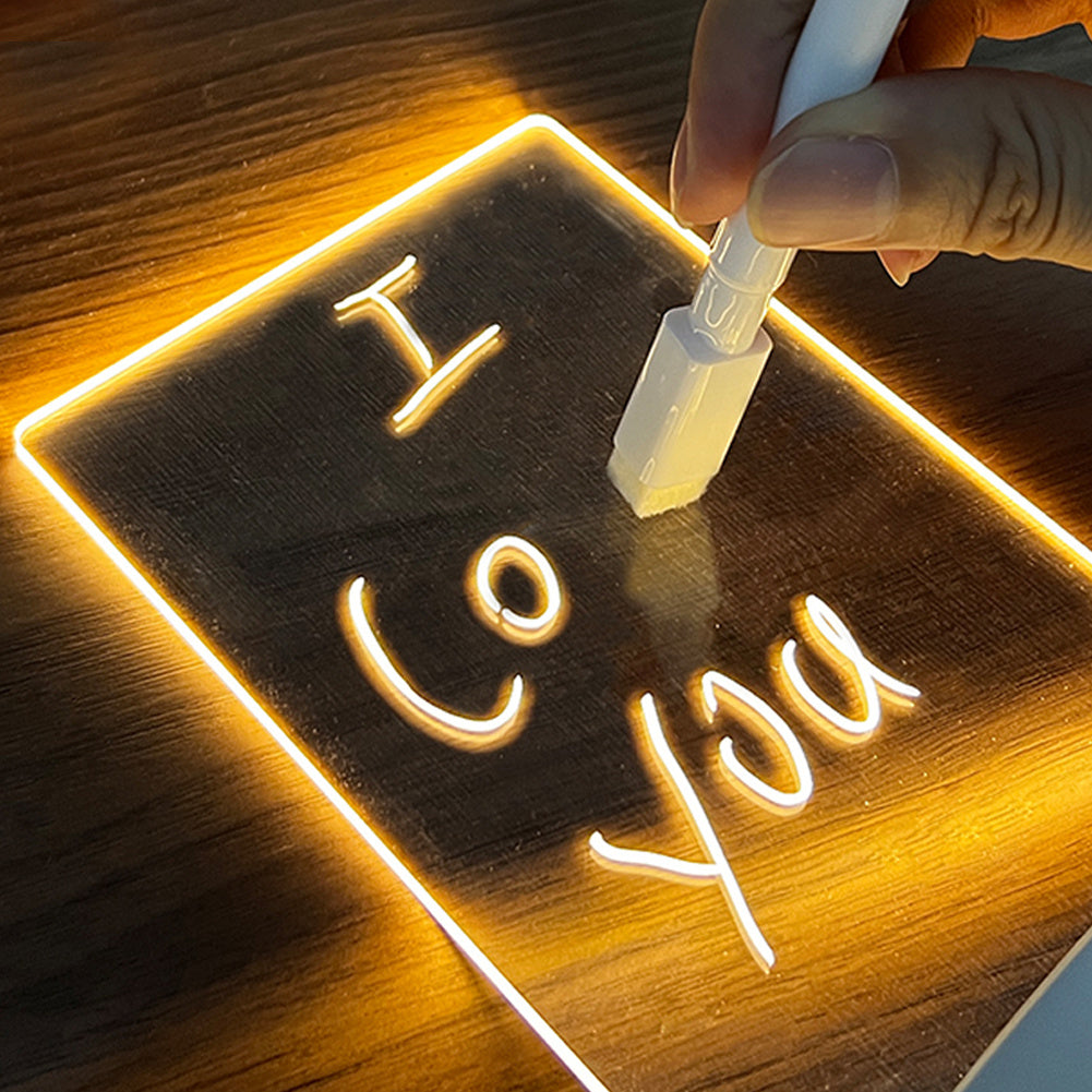 Glow LED Message Board | USB Night Light & Gift