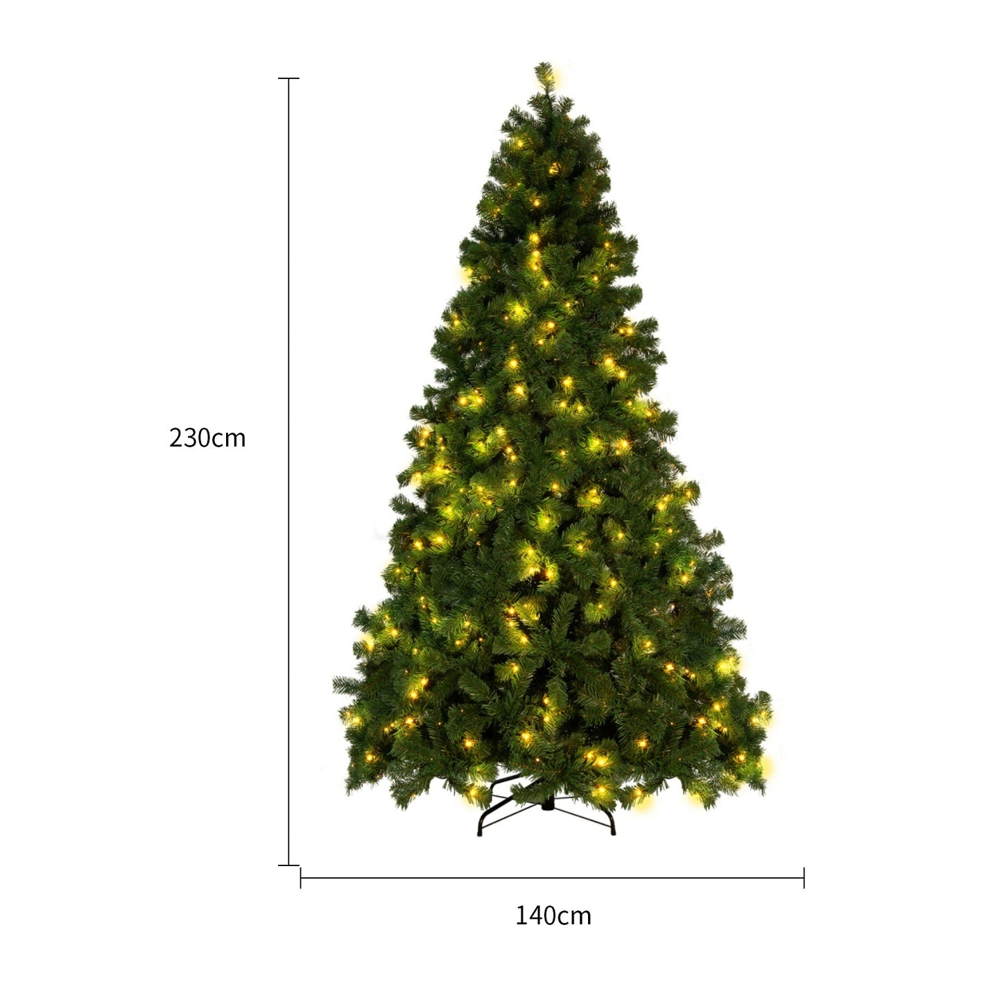 Artificial Snow Christmas Tree | PVC Holiday Decoration Tree
