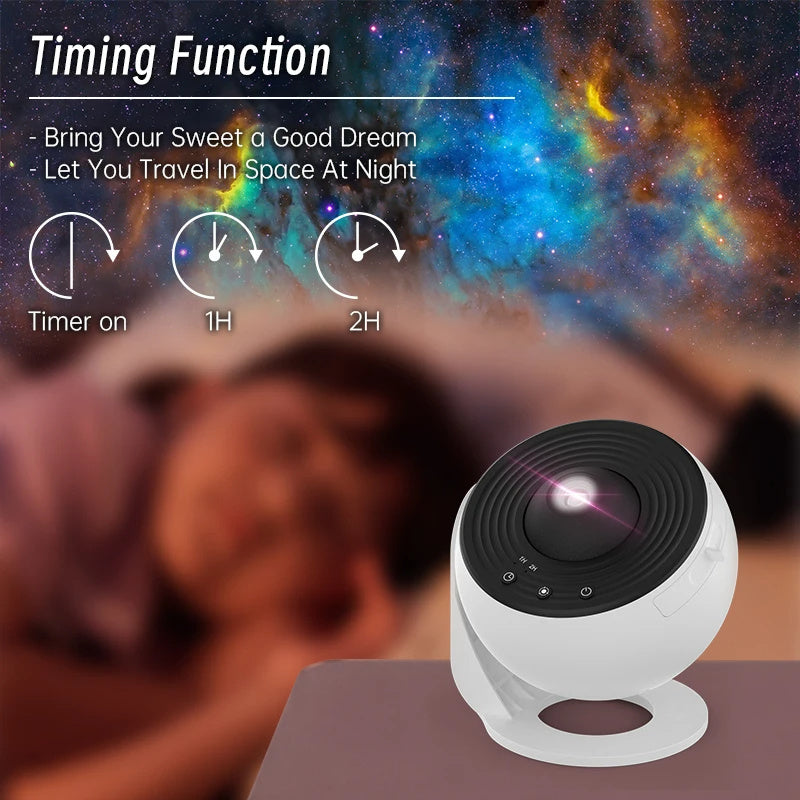 Galaxy Projector | 360° Starry Sky Night Light