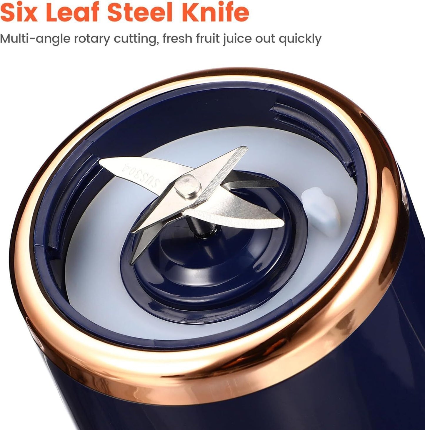 Rechargeable Electric Fruit Juice Maker | Portable Blender & Smoothie Juicer