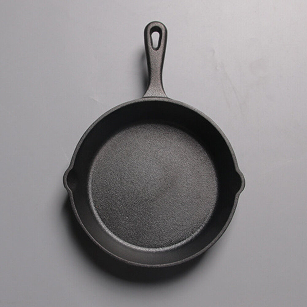 Aurivva Cast Iron Pan Set | Non-Stick Pre-Seasoned Skillets (Set of 3)