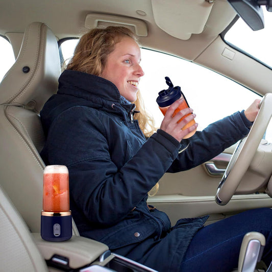 Rechargeable Electric Fruit Juice Maker | Portable Blender & Smoothie Juicer