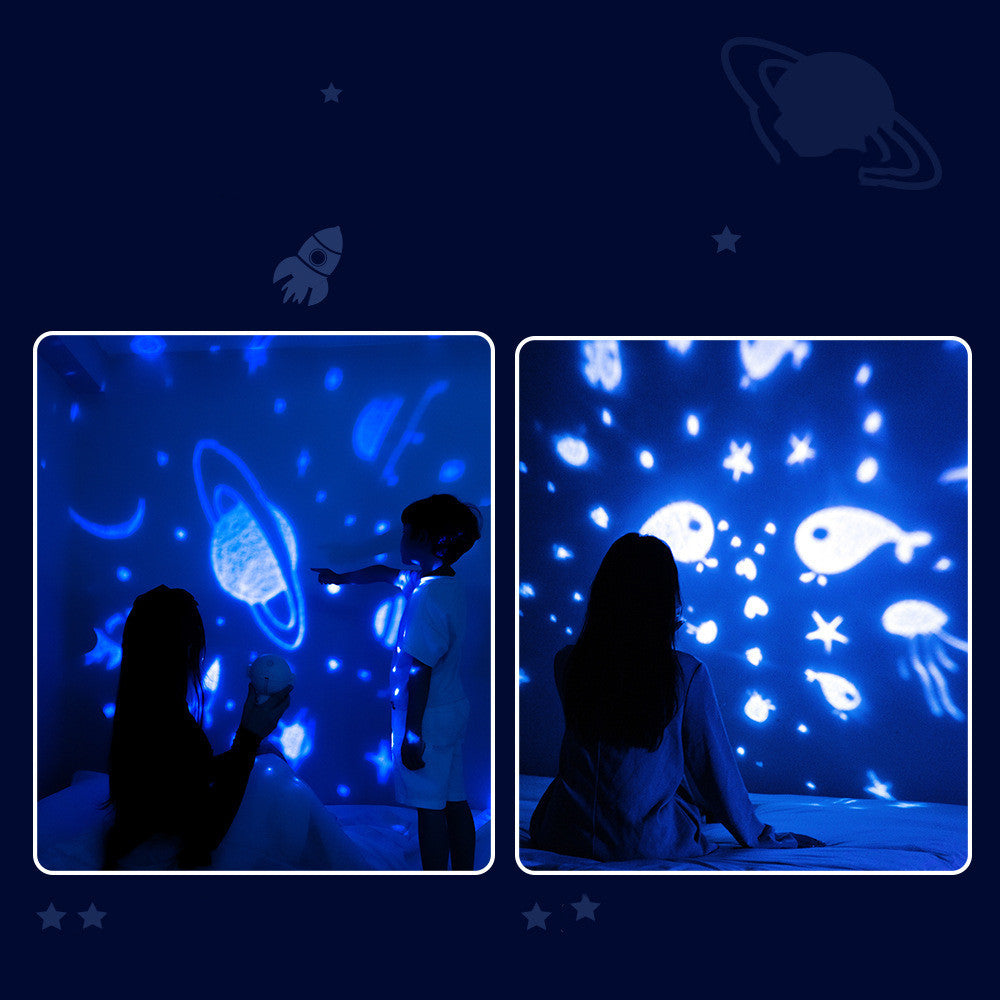 Aurivva Galaxy Astronaut Projector | Starry Sky Night Light