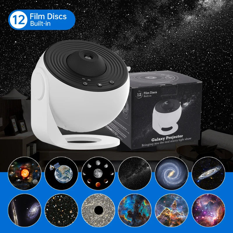 Galaxy Projector | 360° Starry Sky Night Light
